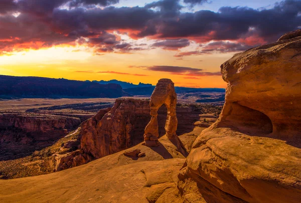Panorama of Arches National Park — Stock Photo, Image