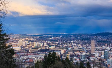 Sunset View Portland Oregon