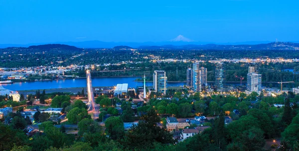 Panorama de Portland oregon — Foto de Stock