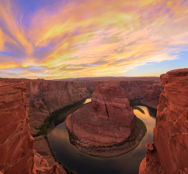 Bonita imagen de Horseshoe Bend — Foto de Stock