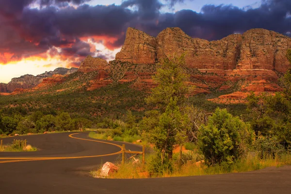 Sedona Арізона Sunrise — стокове фото