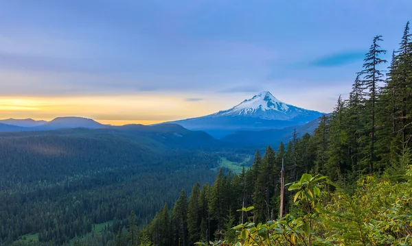 Schöne aussicht auf die haube des berges in oregon, USA — Stockfoto