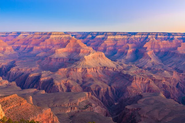 Grand Canyon Sonnenaufgang vom Matherpunkt — Stockfoto