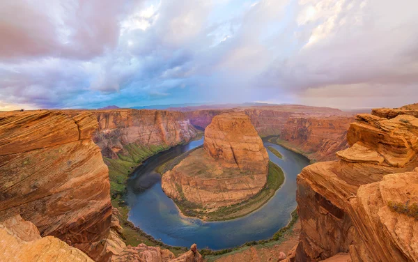 Frumoasă imagine a Horseshoe Bend — Fotografie, imagine de stoc