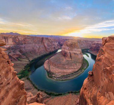 Nice Image of Horseshoe Bend clipart