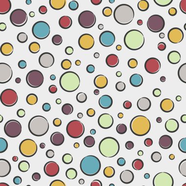 Işık kabarcık desen