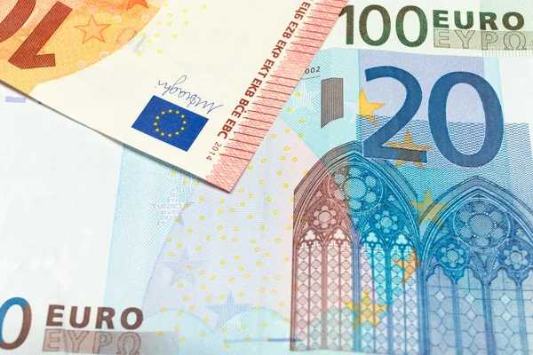 Banconota in euro . — Foto Stock