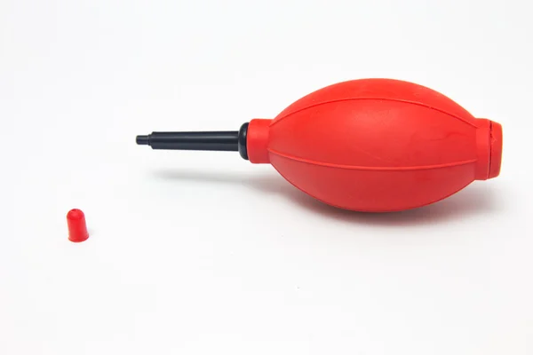 Red air blower — Stock Photo, Image