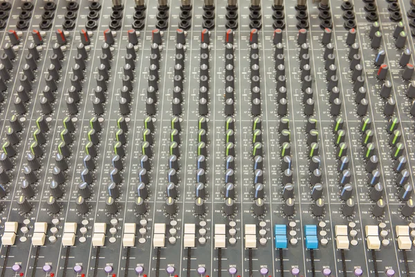 Buttons sound mixer — Stock Photo, Image