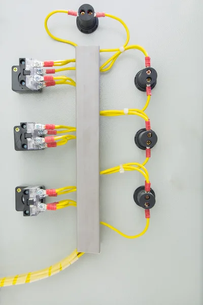 Zadní elektrické Ovládací skříňka — Stock fotografie