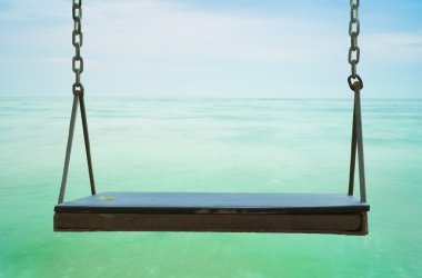 bir parkta salıncak Bahçesi