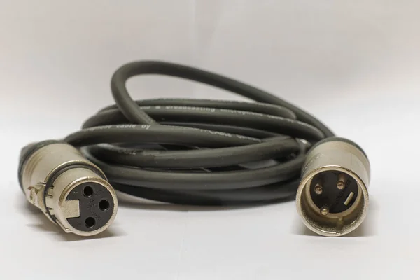 XLR cable — Stock Photo, Image