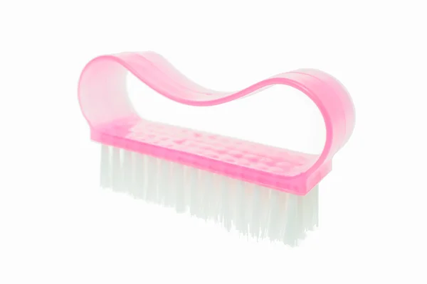 Brosse à vêtements rose — Photo