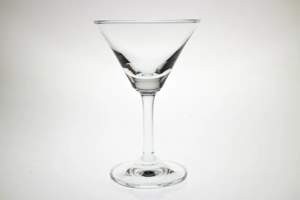 Tomt martini-glas — Stockfoto