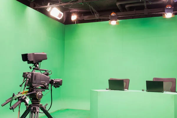 Television studio green