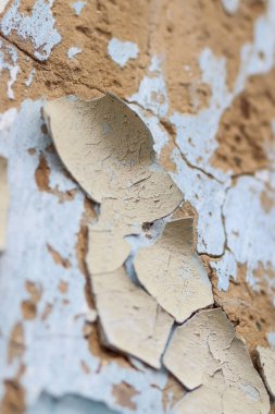 Geçmişi, eski boyalı dokuları. Metal ve ahşaptan da..