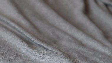 Çiçekler, bir köpek ve hediyeler battaniyelerin üzerinde yatıyor.