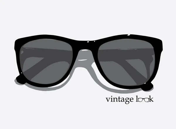 Vintage wayfarer tinten — Stockvector