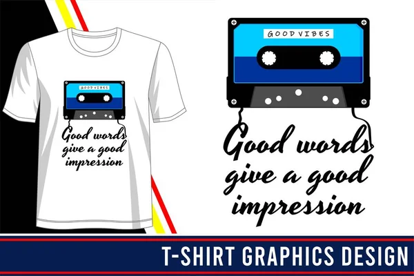 Shirt Ontwerp Graphics — Stockvector