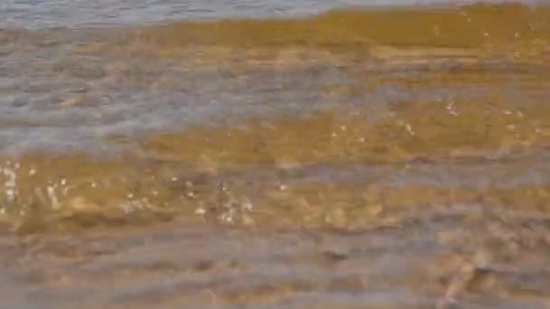 Κυματισμός του νερού, κύματα, — Αρχείο Βίντεο