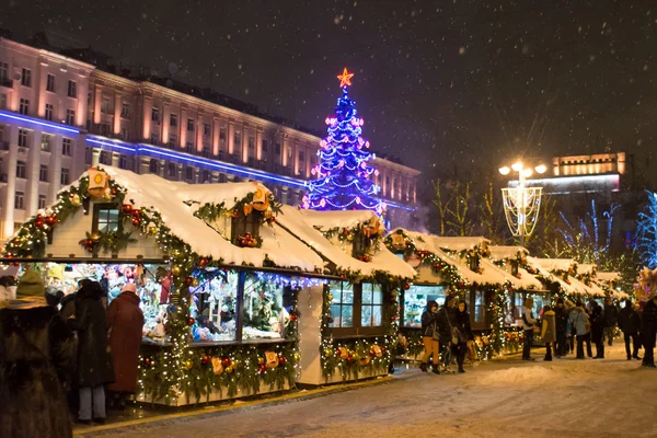 Kerstmarkt Stockfoto