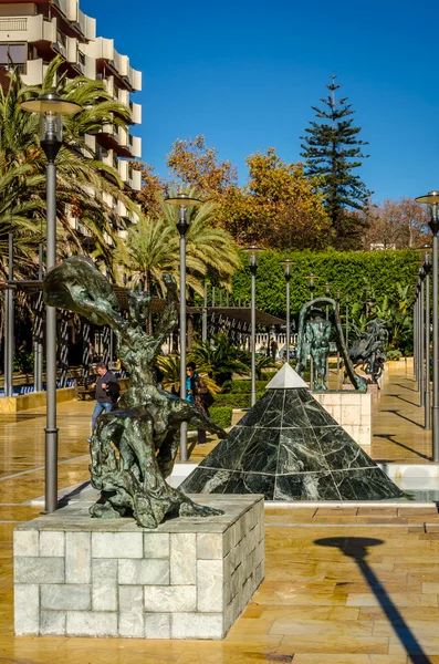 Marbella on a sunny January day — Stock Photo, Image