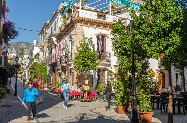 Marbella za slunného dne leden — Stock fotografie