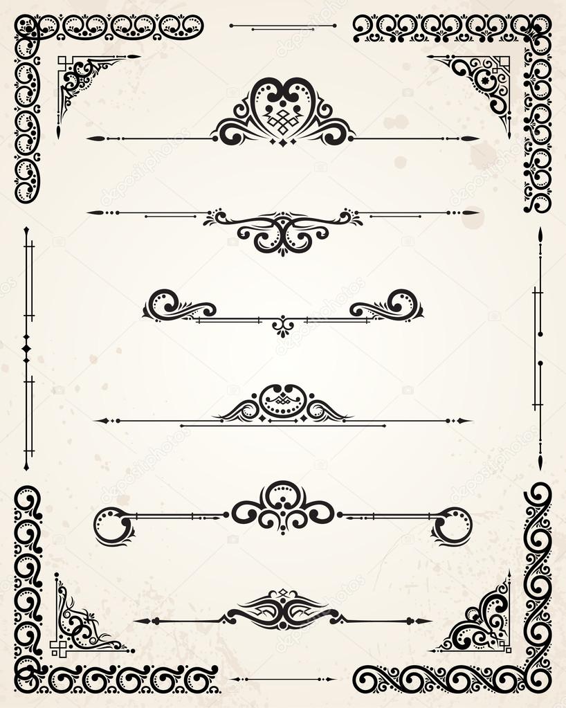 Page Decoration Elements