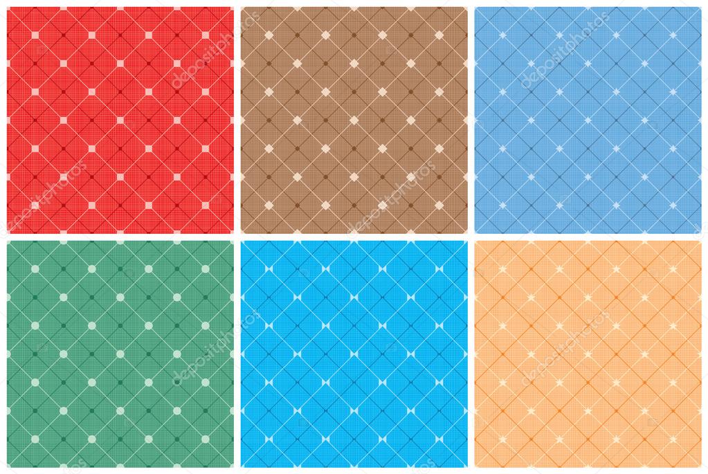 Semplici disegni geometrici colorati — vettoriali stock ... Disegni geometrici semplici