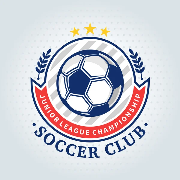 Logo del club de fútbol — Vector de stock