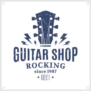 Gitar Dükkanı Logo