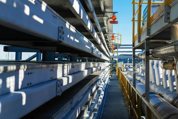 Ways Workers Working Process Chemical Plant — Stock Photo, Image