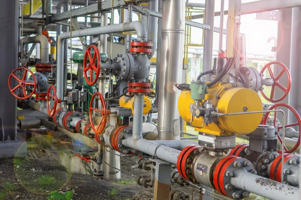 Kapakçığın teknolojik ekipmanları sıvılaştırılmış gaz üretimi için kurulumlar tarafından kesildi..