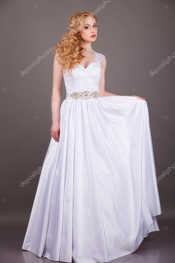 Portrait of Beautiful Young Fashion Bride