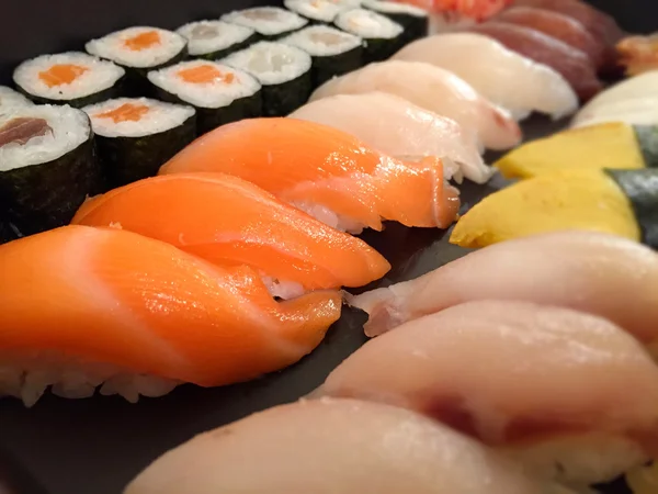 Sushi party take away — Stock Photo, Image