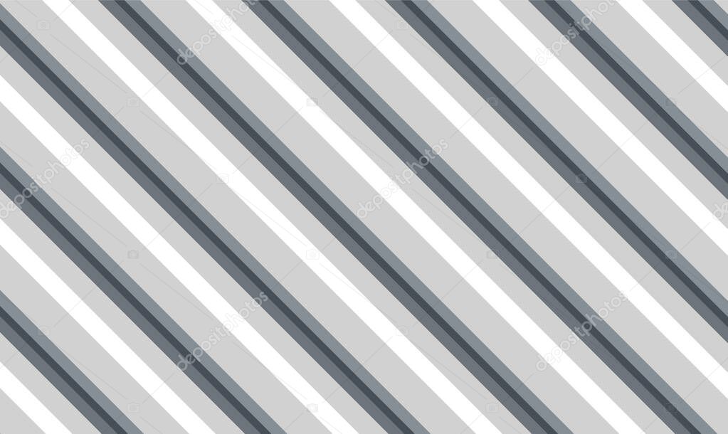 Geometric abstract design with diagonal stripes. Grey and white.