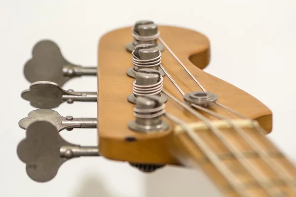 Electric bass head — Stock Photo, Image