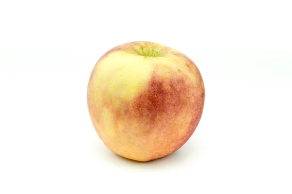 白い背景に赤いリンゴが孤立 — ストック写真