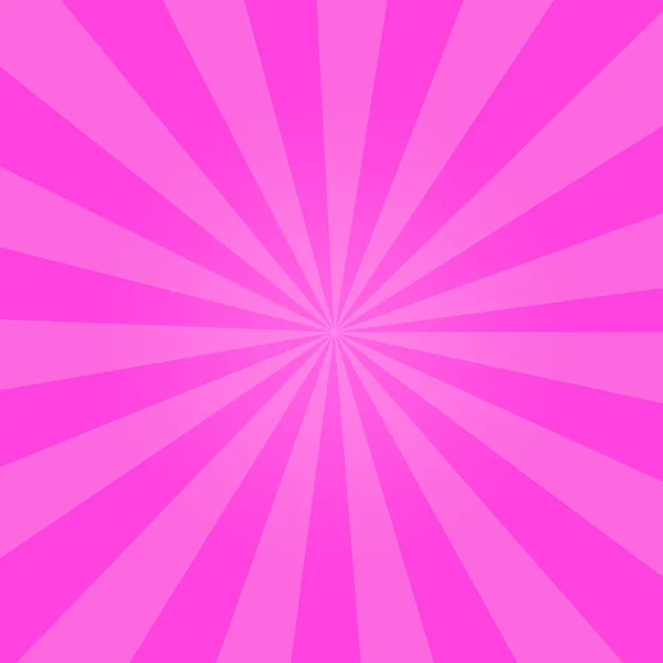 Pink rays background — Stock Vector