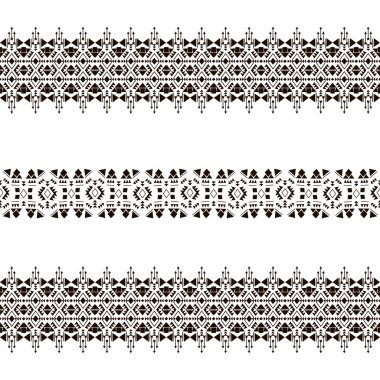 Tribal seamless pattern clipart
