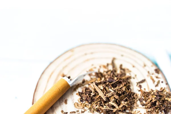 Drogy Ničí Rodinný Koncept Přestaň Kouřit Celý Život Bez Tabákového — Stock fotografie