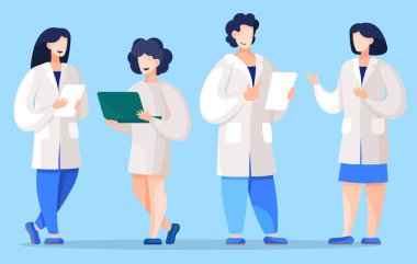 Tıp Çalışanları veya Araştırmacılar, Bilim Adamları Ayarladı