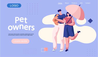 Ellerinde zencefilli kedi tutan birkaç evcil hayvan sahibi. İnsanlar kedi yavrusuyla yürüyor