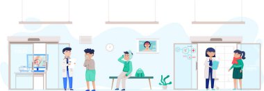 Otoloji doktorunun hastası. Otorhinolaryngoloji sağlık sigortası veya otolarengoloji hastalıkları