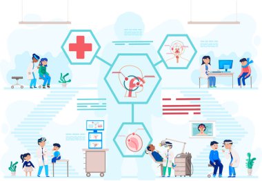 Otoloji doktorunun hastası. Otorhinolaryngoloji sağlık sigortası veya otolarengoloji hastalıkları