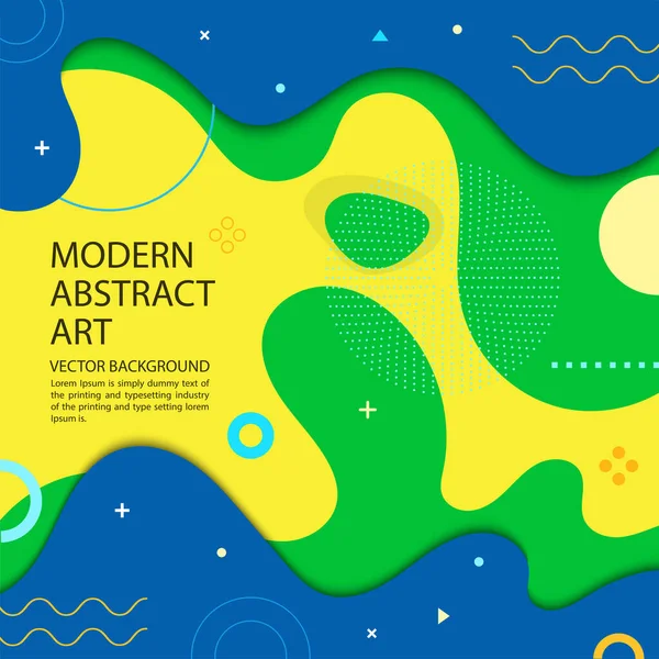 Memphis Estilo Design Backgrounds Creative Abstract Geometric Modern Backgrounds Ilustração —  Vetores de Stock
