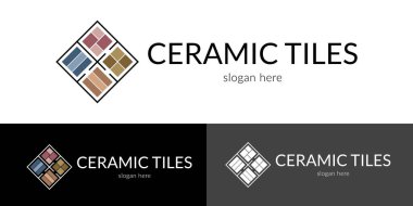 Yaratıcı seramik seramik logoti. Vektör.