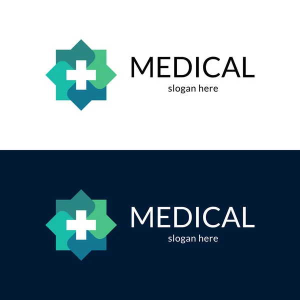 Logotipo Médico Bonito Ilustração Vetorial —  Vetores de Stock