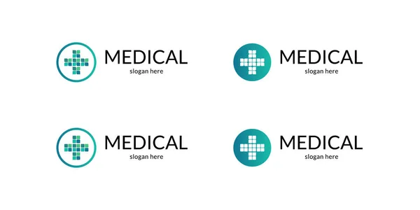 Kreatywne Logo Medyczne Ilustracja Wektora — Wektor stockowy