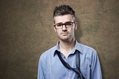 Karışık düzensiz işadamı